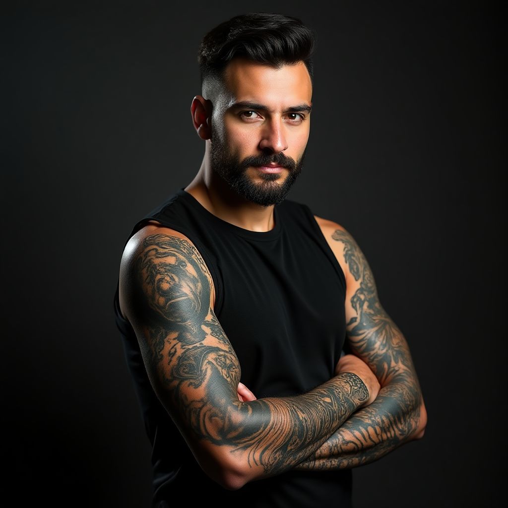 Artista de tatuajes Diego Fernández